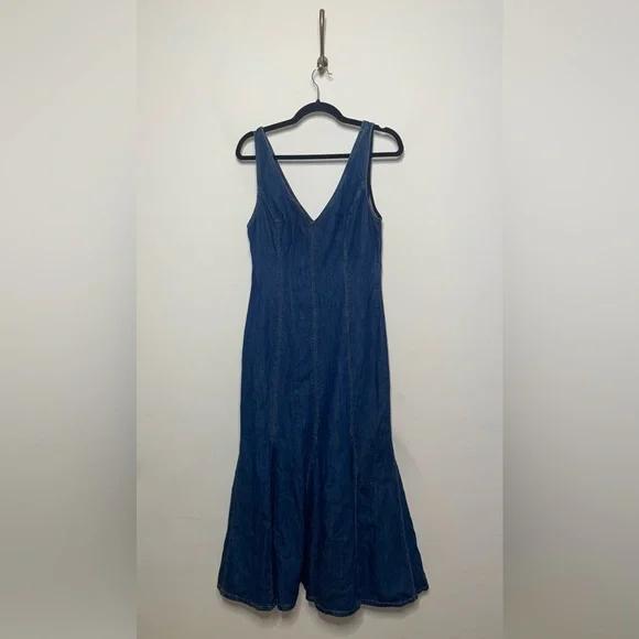 white christmas dresses Serafina Character Denim Dress main image 0
